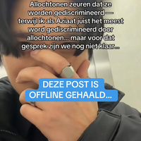 Aziatische Nederlander wil iets kwijt