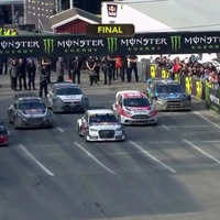 Inhalen bij rallycross