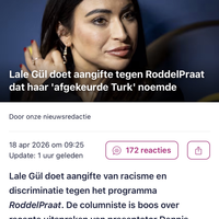 Lale Gül doet aangifte tegen Depri Dennis
