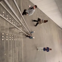 Glijden van de trap