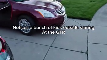 Even je GTR starten voor de kids