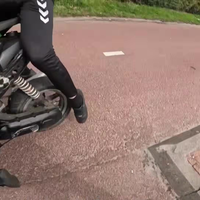 Vluchtend scooterboefje gepakt