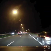 Verkeersado snijdt via invoegstrook