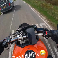 Howto niet motorrijden