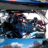 Max was op dreef in zijn GT3