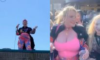 Examenstunt Don Bosco gaat viral: IrisQueen klimt het dak op voor optreden