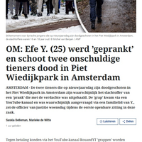 Prank gaat fout
