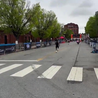 Marathon winnen, alvast even juichen