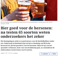 BREAKING: VRIJMIBO GOED VOOR DE HERSENEN