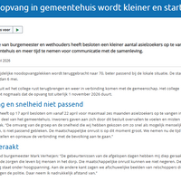 Oh, herrieschoppen kan effect hebben?