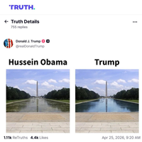 Trump trots op beleid