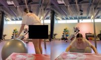 Sophie filmt in lege sportschool… en gaat keihard viraal om totaal andere reden