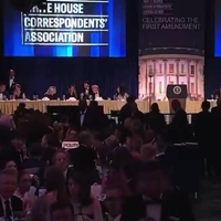 Schoten tijdens Correspondents’ Dinner Witte Huis