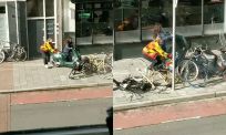 Eerste ritje op een deelscooter gaat mis
