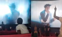 Publiek Michael Jackson-film maakt er zelf een complete show van