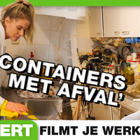 Extreem vervuild hoarder huis schoonmaken in Dumpert Filmt Je Werkplek