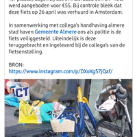 OV-fiets te koop voor €55 