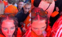 Tas gejat tijdens Koningsdag in Breda, maar dader is vastgelegd op beeld.