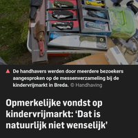 Ondertussen op de vrijmarkt.
