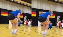 Touwtjespringen op pro level: Robin Klaver sloopt record met 194 sprongen in 30 seconden
