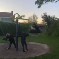 Alan op de draaimolen