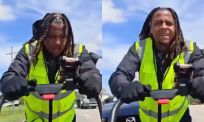 Streamer loopt dwars door Amerika en wordt onderweg live aangereden