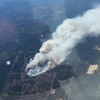 Brandje Veluwe vanuit QR273 