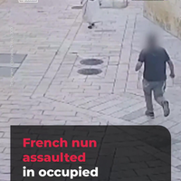 Israëlische meneer schopt non naar de tyfus