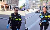 Agent in de maling genomen met nep kapotte ruit, grap valt totaal verkeerd