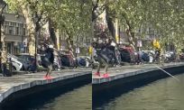 Rotterdams nieuwe hobby: speervissen