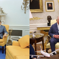 Hoeveel gouden troep Trump in het Oval office heeft geplaatst