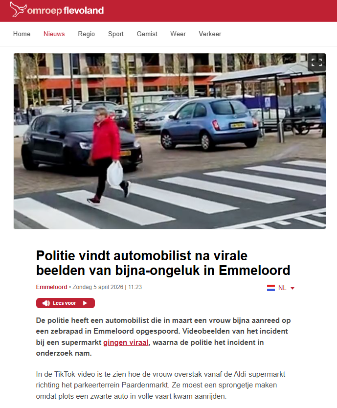 RE: Je zal er maar lopen met je kinderwagen