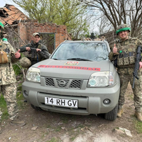 Doempert-mobiel in Zaporizhzhia