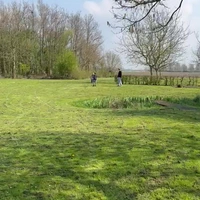 Eerste stukje alleen op de motor