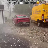 Hagelstormpje in Texas 