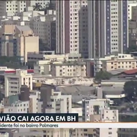Vliegtuigje stort neer in Belo Horizonte, Brazilië