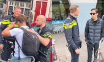 ‘Scientology Run’ bereikt Amsterdam, maar politie maakt snel einde aan poging