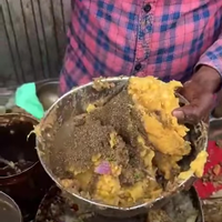 Lekkere maaltijd in India