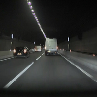 Vreselijke aso op de snelweg