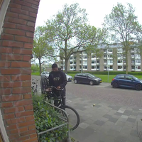 Vaderfiets gestolen na boodschappen naar binnen brengen