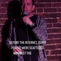 Domme mensen met internet toegang