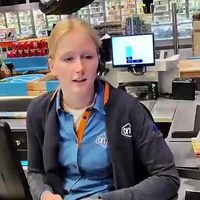 Effe cash betalen bij de appie