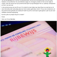 OPROEP! Portemonnee gevonden