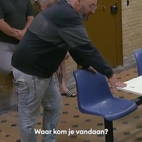 Random gesprek in de bajes