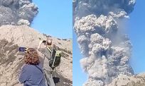 Hikers verrast door eruptie op Dukono-vulkaan: meerdere doden