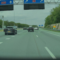 De professionele chauffeur op vrijdagmiddag...