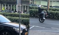 Fatbike-jochie te slim af voor motoragent in Amsterdam Osdorp