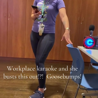 Karaoke op werk