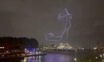 Steve Madden pakt uit met gigantische droneshow boven Rotterdam