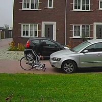 Telefoon op de fiets 